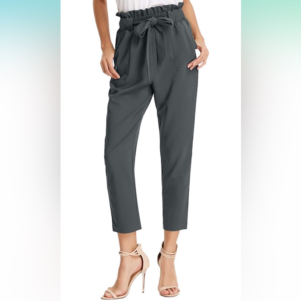 GRACE KARIN  High Waist Ruffled Women Pants